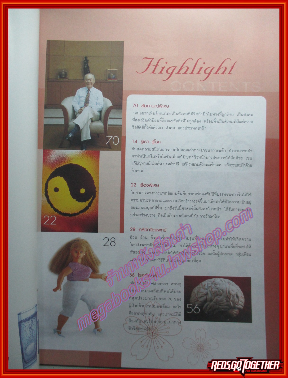 นิตยสารชีวจิต ฉบับที่104 ปี2546 ปก น้องได๋ ไดอาน่า