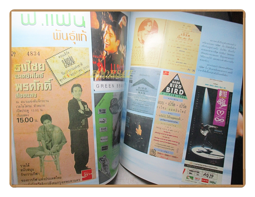 หนังสือประวัติและชีวิต ซุเปอร์เบิร์ด ธงไชย แมคอินไตย