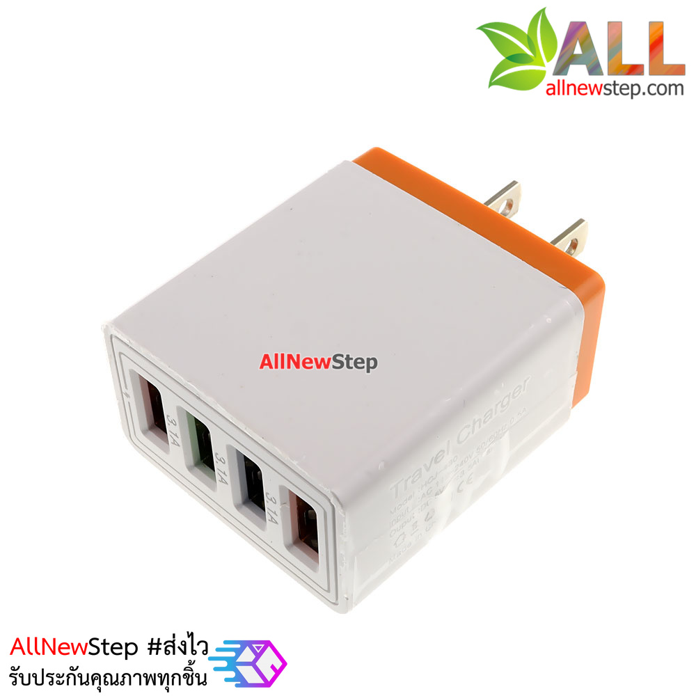 แหล่งจ่ายไฟ 5V 2A แบบ USB 4 ช่อง สำหรับ Arduino NodeMCU