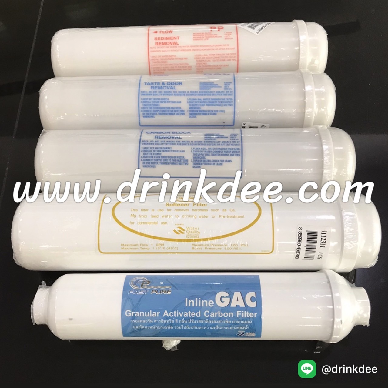 ไส้กรองโพสคาร์บอน ขนาด 10,12 นิ้ว