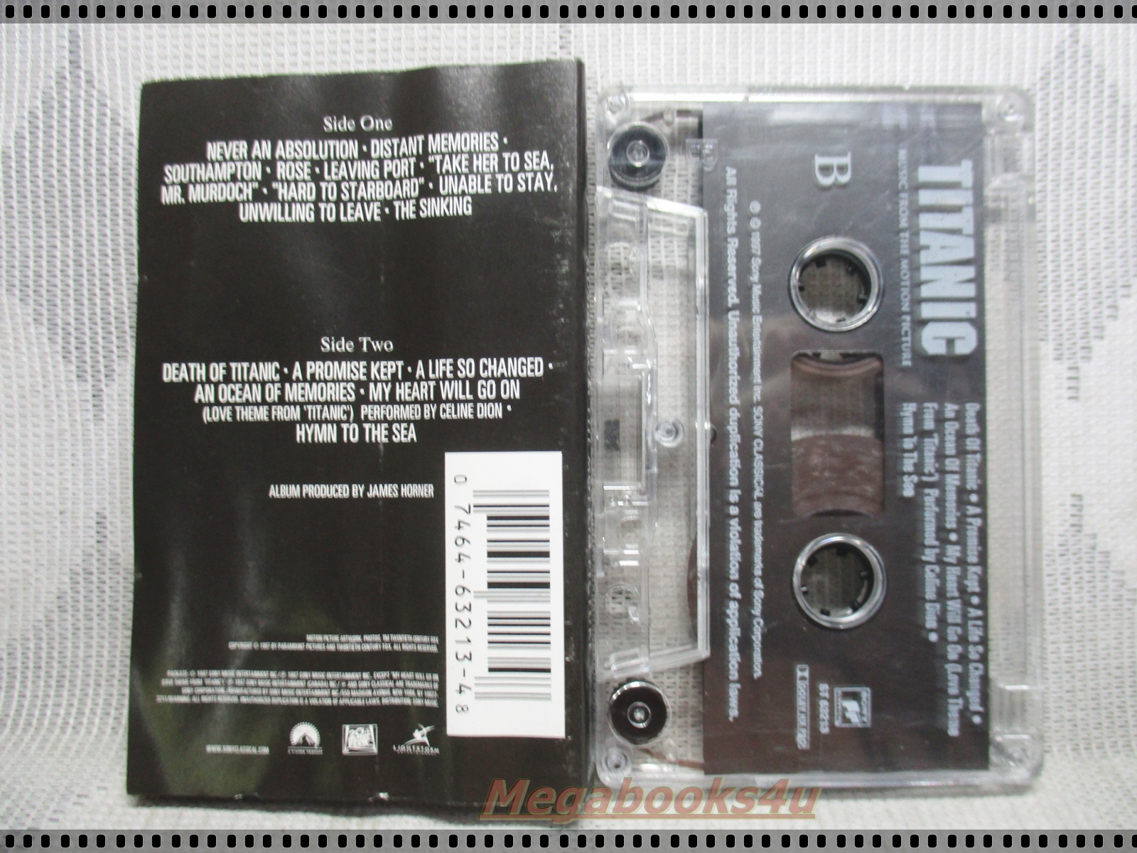 ขายเทปเพลงเก่า TITANIC