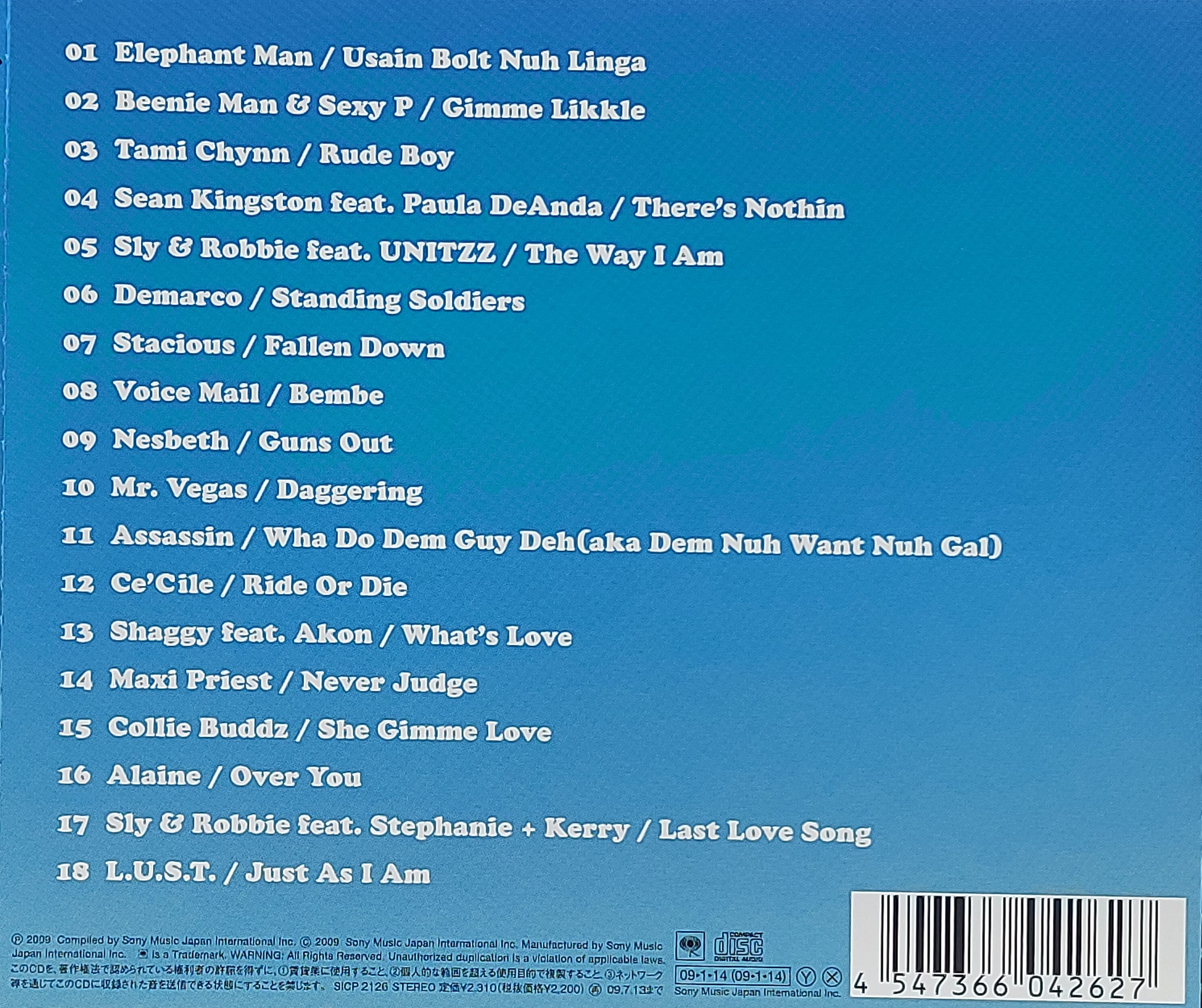 CD,Dance Lovers Dance - World Ragga Hits (Various Artists)(2009)(Japan)