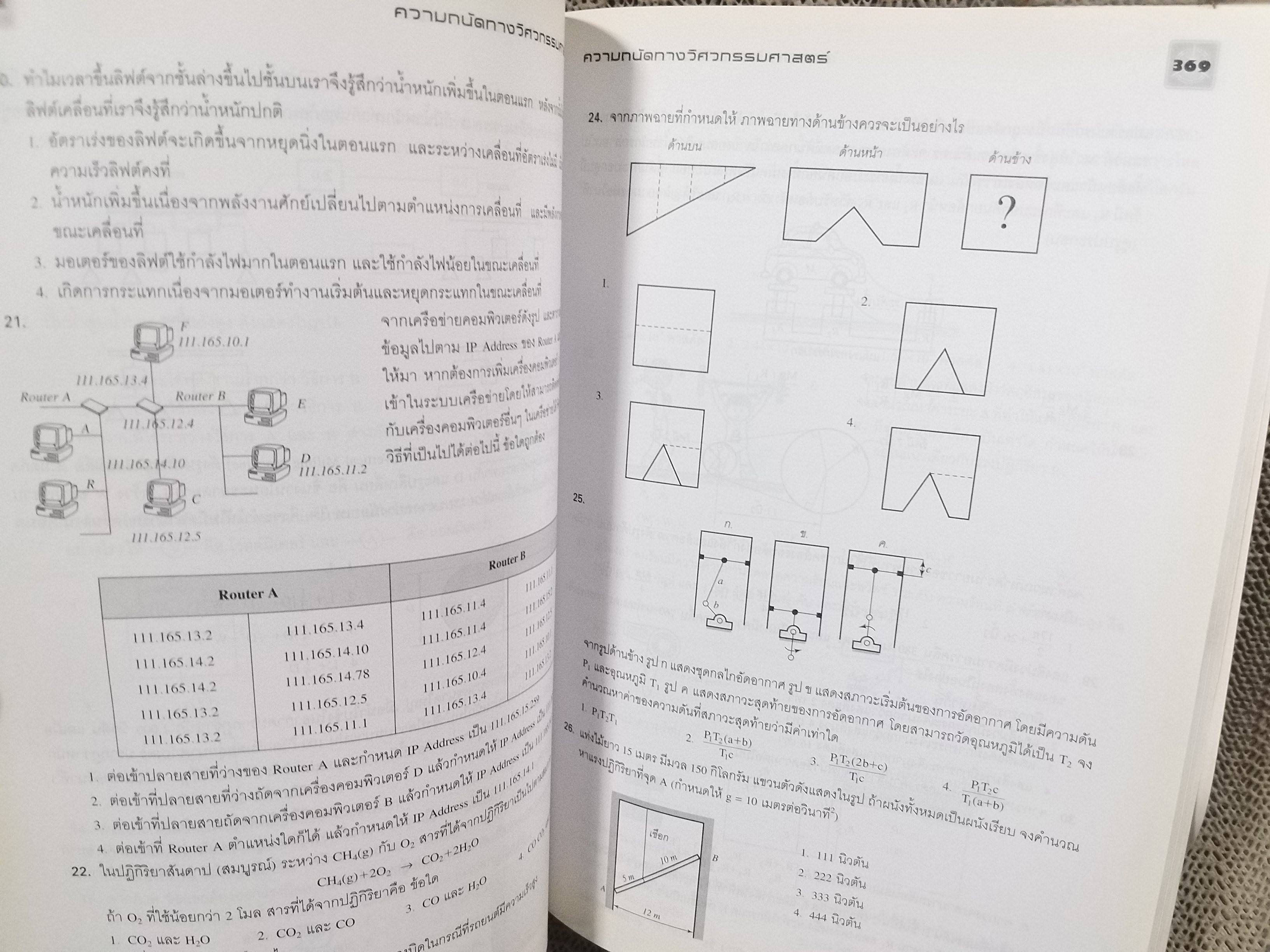 คู่มือเตรียมสอบ ความถนัดทางวิศวกรรมศาสตร์ PAT3 / เฉลิมชัย มอญสุขำ