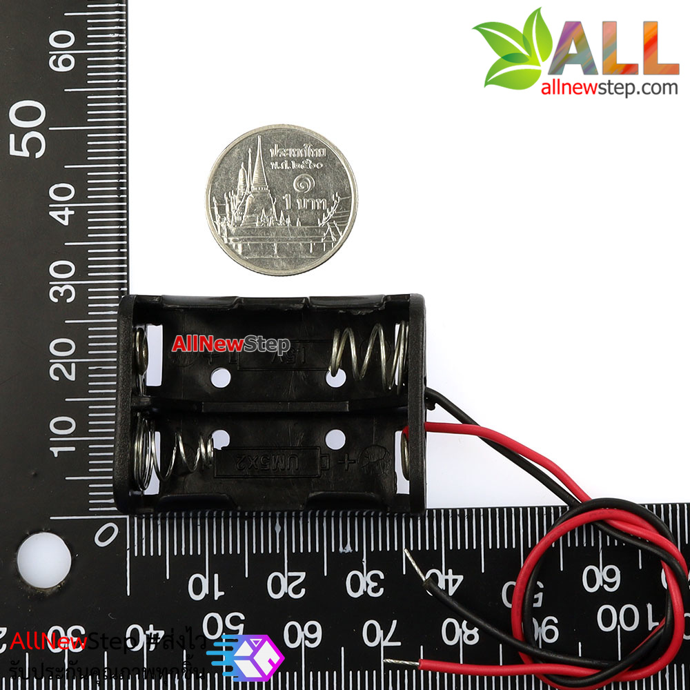 รางถ่าน 24V สำหรับถ่านขนาด 23A 2 ก้อน battery box battery holder battery box รางถ่าน 24V