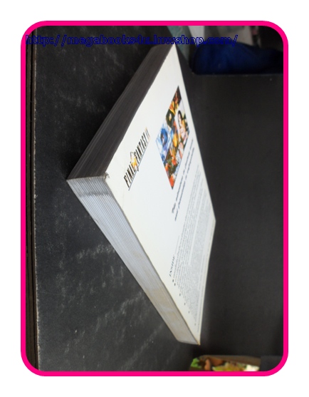 คู่มือเกมส์ FINAL FANTASY IX สภาพดี ภาพสี หนามาก มีคราบตรงกระดาษ