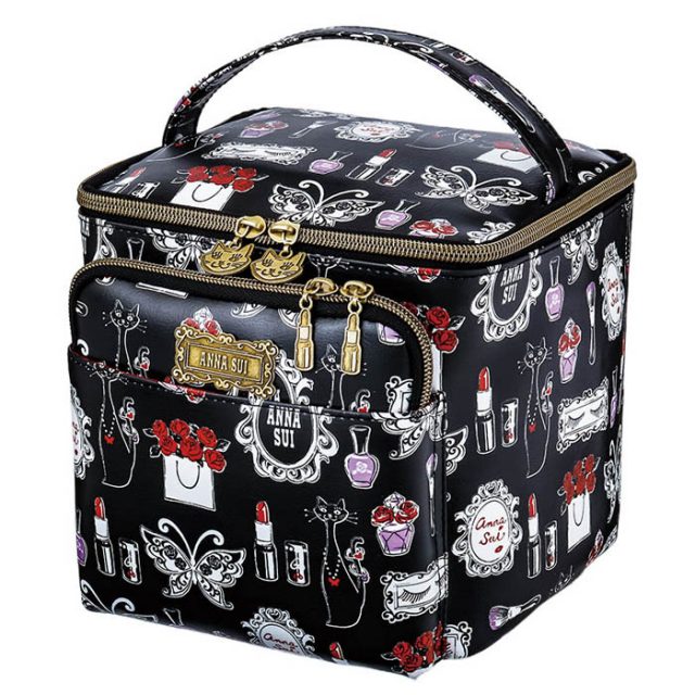 BEAUTY ANNA SUI 2020 F/W COLL Tankobon Hardcover กระเป๋าเครื่องสำอาง + กระเป๋าใบเล็กด้านหน้า