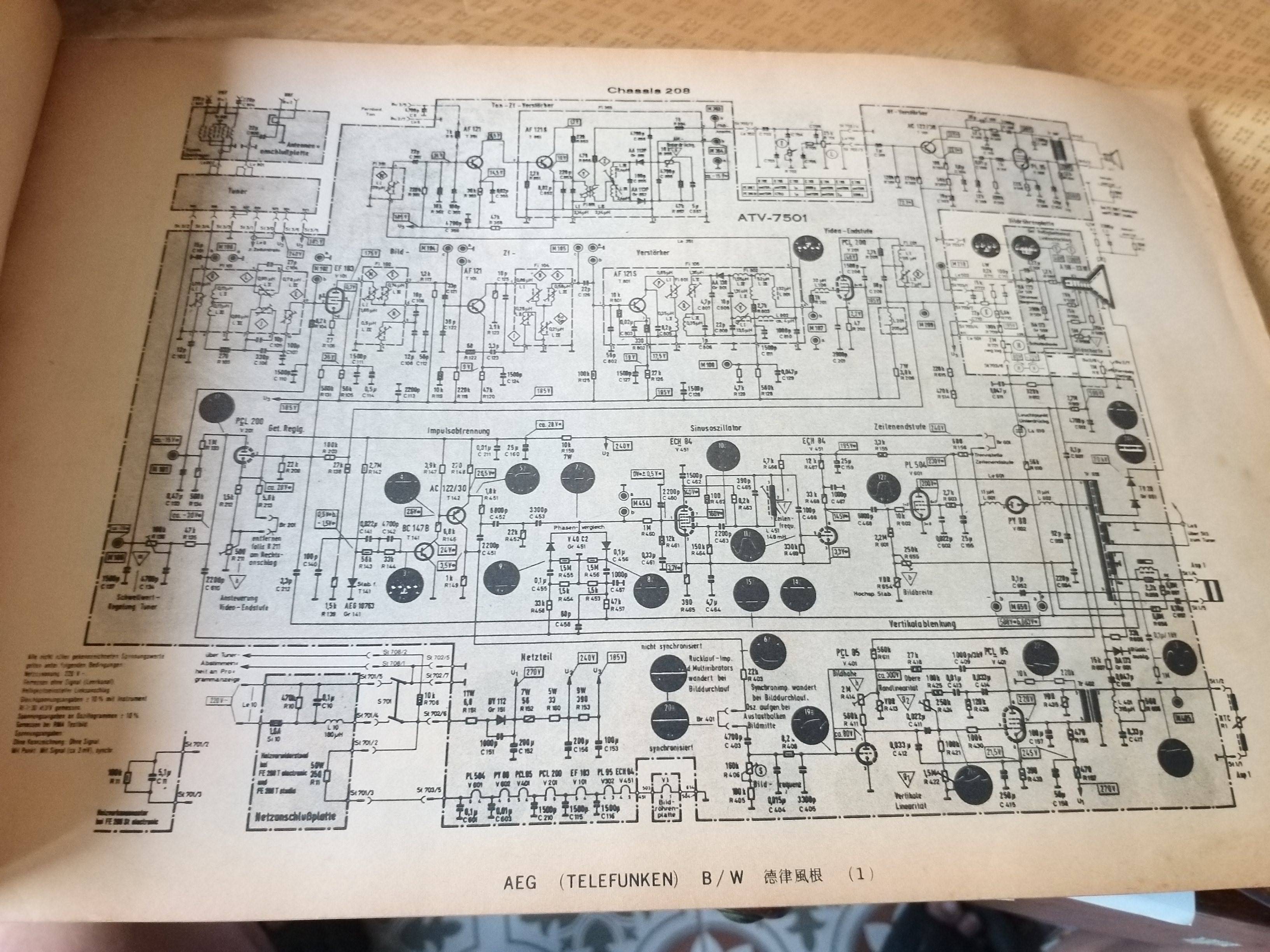 คู่มือ colour and black & white television circuit เล่ม3 คู่มือสำหรับช่างซ่อมโทรทัศน์สี ขาวดำ ทุกยี่ห้อ / คู่มือซ่อมโทรทัศน์ ทีวีสี ขาวดำ