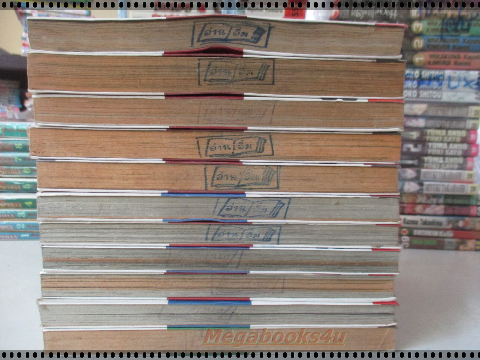 การ์ตูนเช่า Kaze สายลมทลายฟ้า ครบชุด11เล่ม สนพ.วิบูลย์กิจ