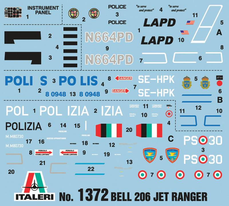 1/72 BELL 206 JETRANGER