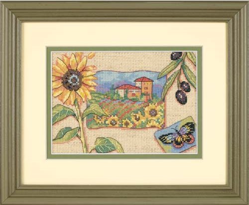 Dimensions ชุดปัก Tuscan Sunflower