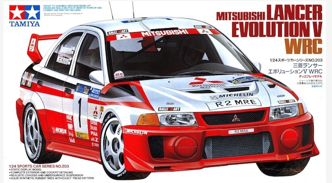 1/24 Mitsubishi Lancer Evolution V WRC 1998 Rallye Catalunya