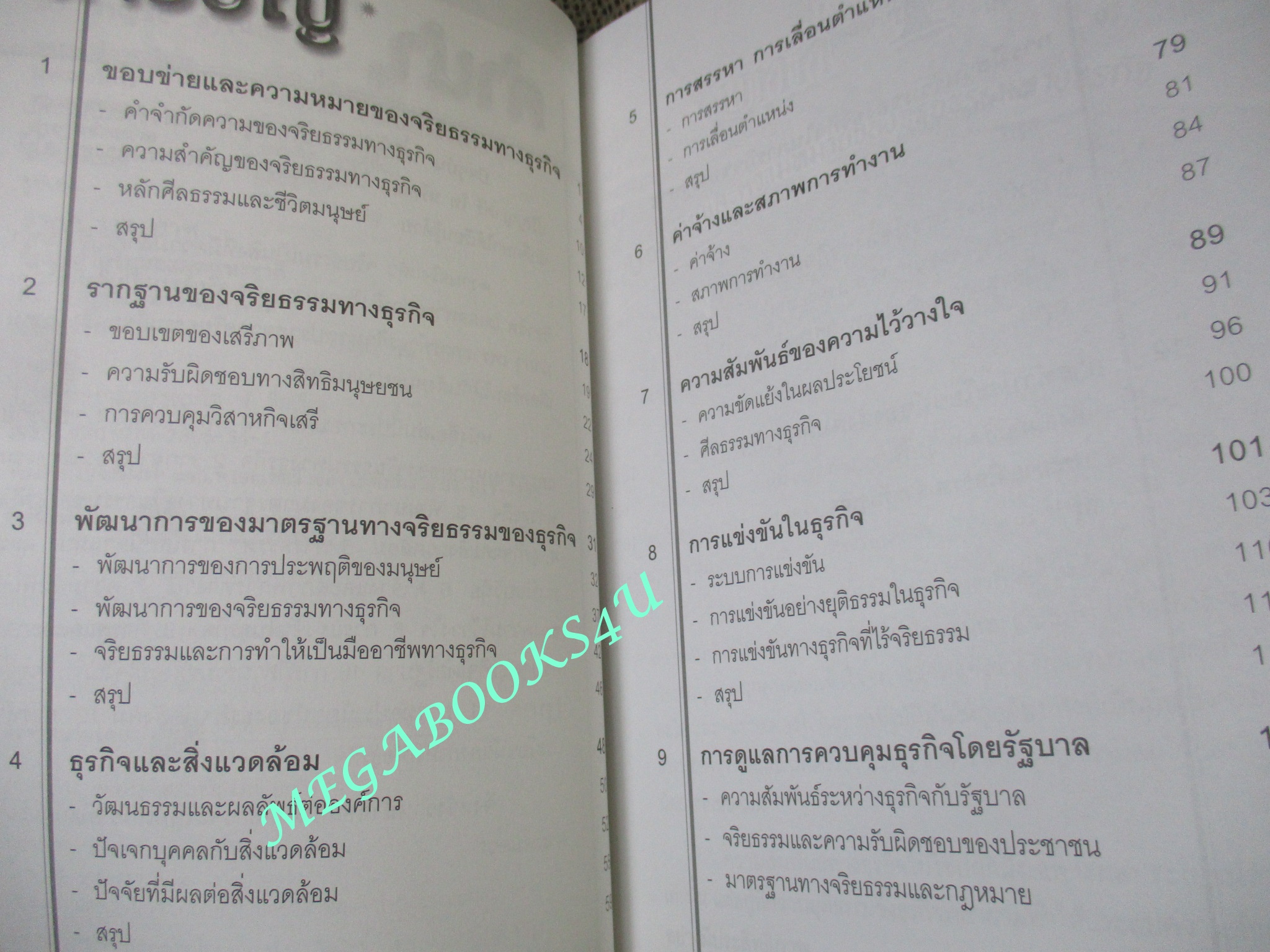 จริยธรรมทางธุรกิจ BUSINESS ETHICS ผู้เขียน ดร.ชาญชัย อาจินสมาจาร (หนังสือใหม่) (สภาพ 95%)