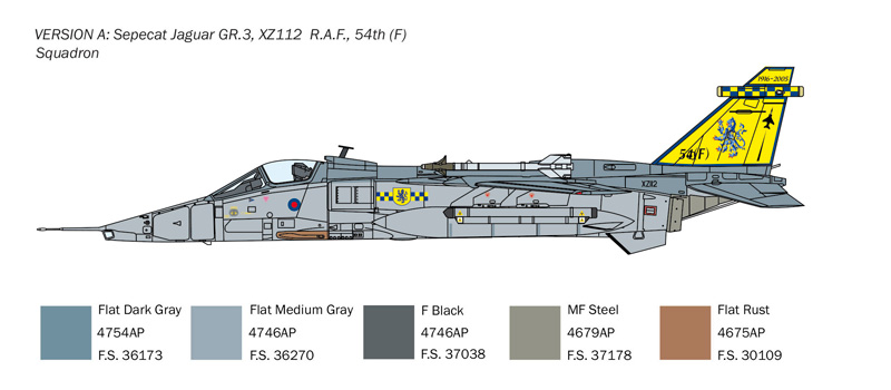1/72 Jaguar GR.1/GR.3 RAF