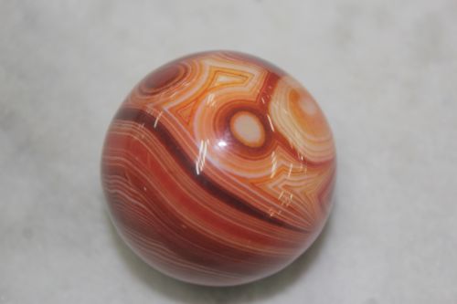 ลูกกลมไฟร์อาเกต (Fire Agate)