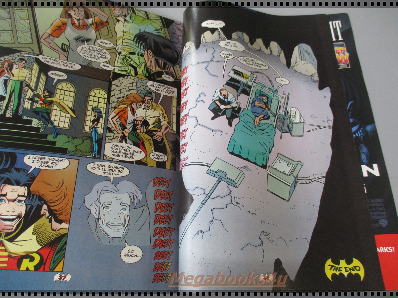 การ์ตูน DC comics การ์ตูนภาษาอังกฤษ แบทแมน BATMAN ฉบับที่ 04 ตอน CHRONICLES ปี2539