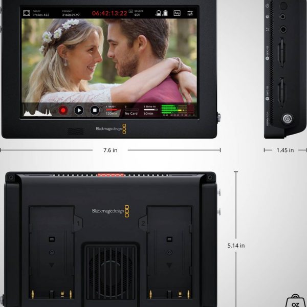 Blackmagic Design Video Assit 7″ 12G HDR Monitor