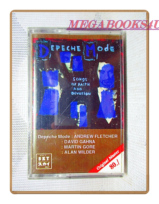 เทปเพลงสากล DEPECHE MODE / SONGS OF FAITH AND DEVOTION มือ1ในซีล