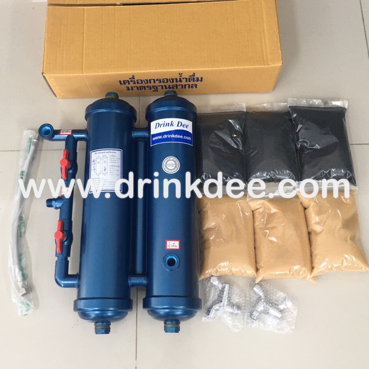 เครื่องกรองน้ำ PVC 2 คอลัมน์