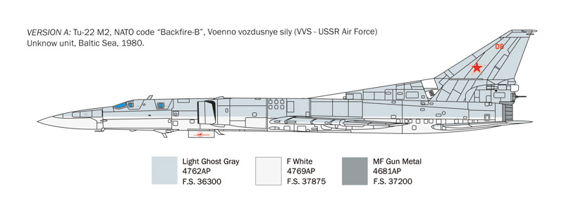 1/72 Tu-22M2 Backfire-B