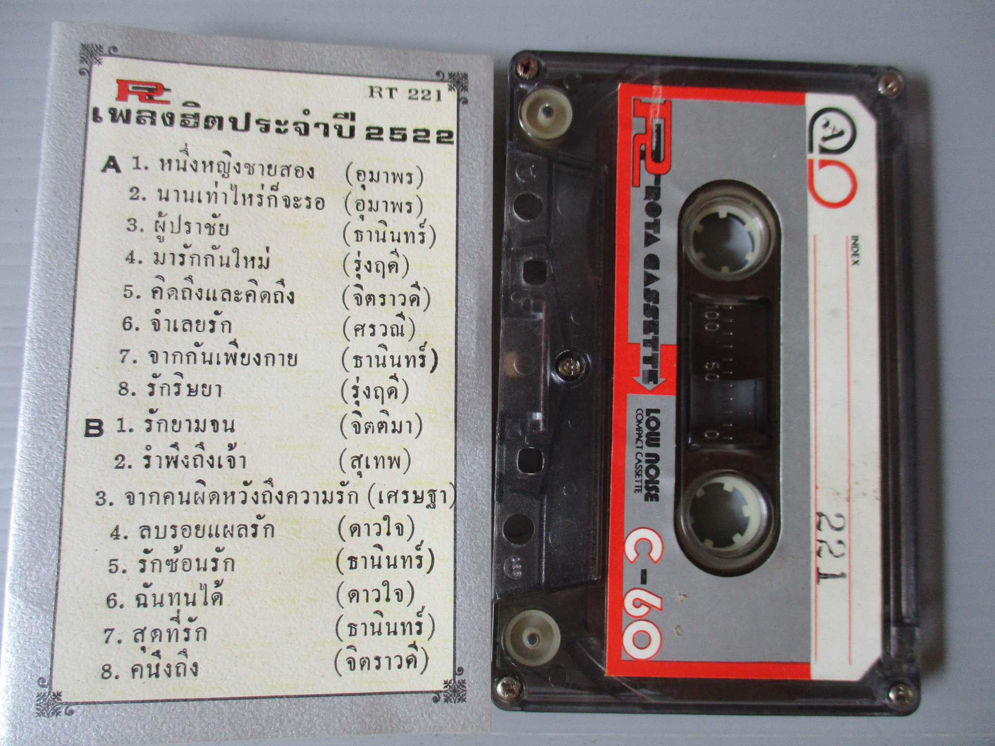 เทปเพลงลูกกรุง อัลบั้ม เพลงฮิตประจำปี2522