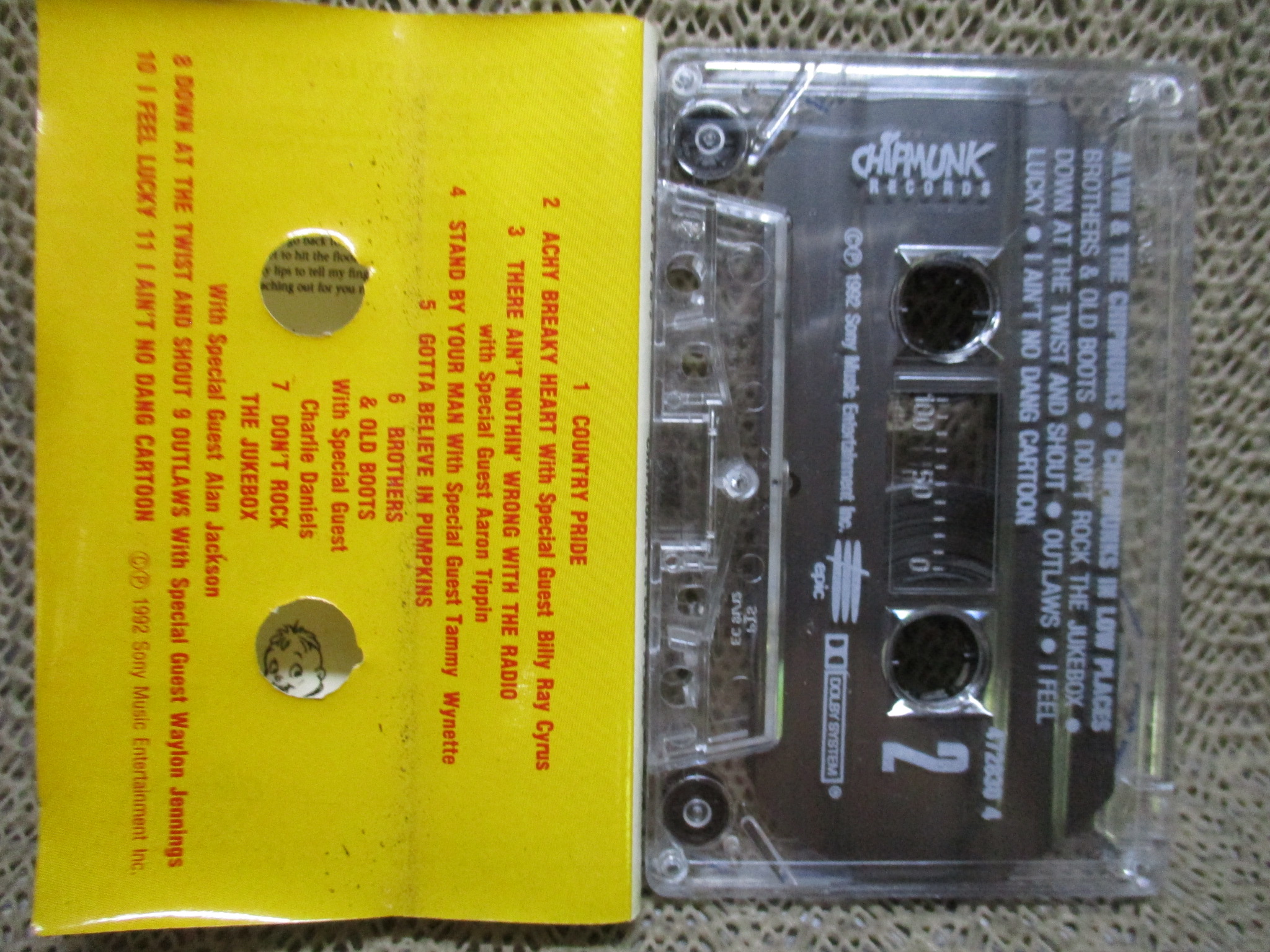 เทปเพลงสากล Alvin & the Chipmunks / Chipmunks In Low Places