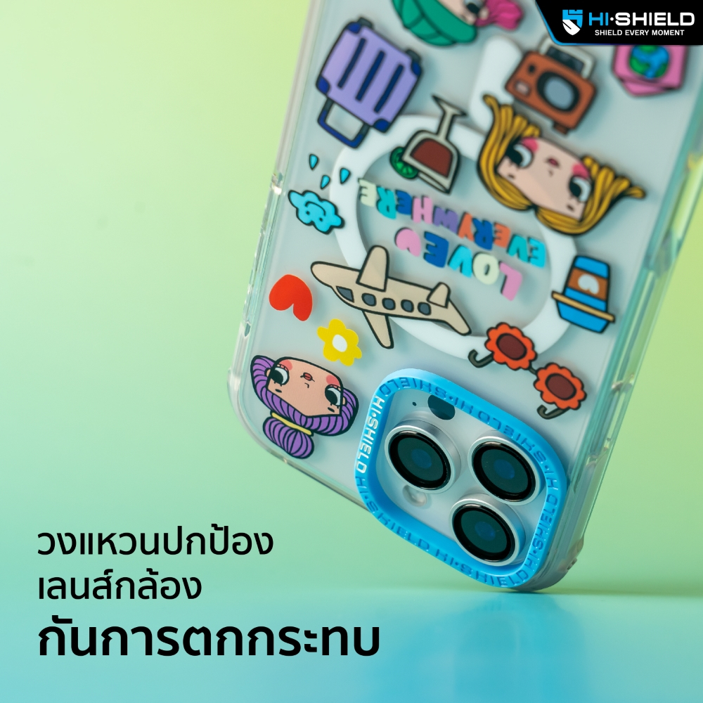 Hishield Snap-on Camera Ring - วงแหวนปกป้องเลนส์กล้อง ใบกำกับภาษี