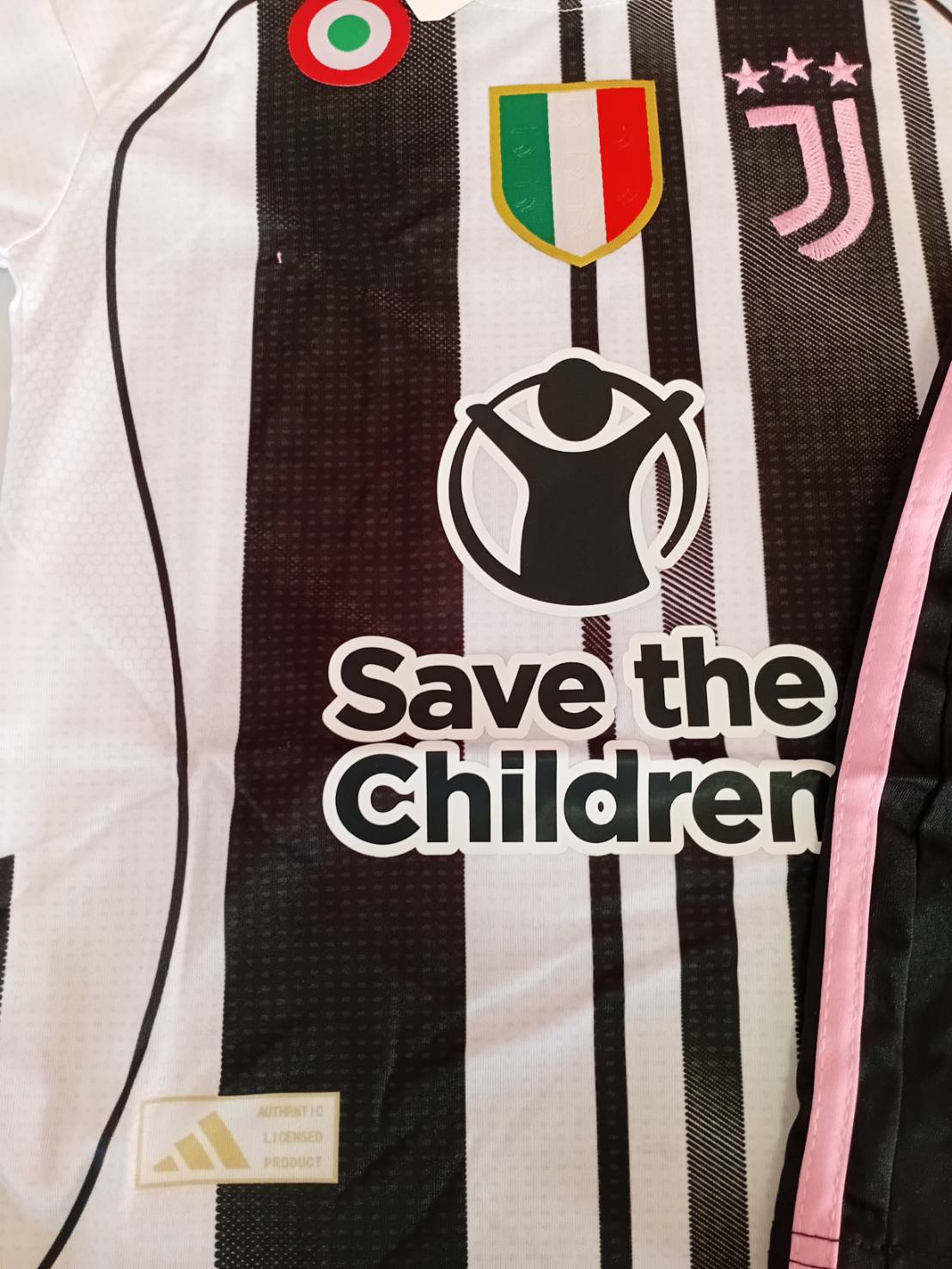 ชุดบอลเด็กทีม ยูเวนตุสเหย้า2025-26