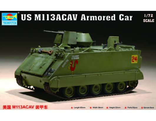 1/72 US M 113ACAV Armored Car