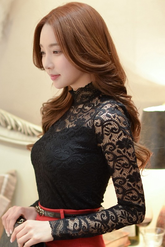 **หมดค่ะ**เสื้อสีดำ เสื้อลูกไม้แฟชั่นสีดำ แขนยาว คอจีนดีเทลลายถักน่ารัก ผ้าลายลูกไม้ คุณภาพดี เนื้อนิ่ม ใส่แล้วดูไฮโซมากๆ ใส่ออกงานได้ค่ะ