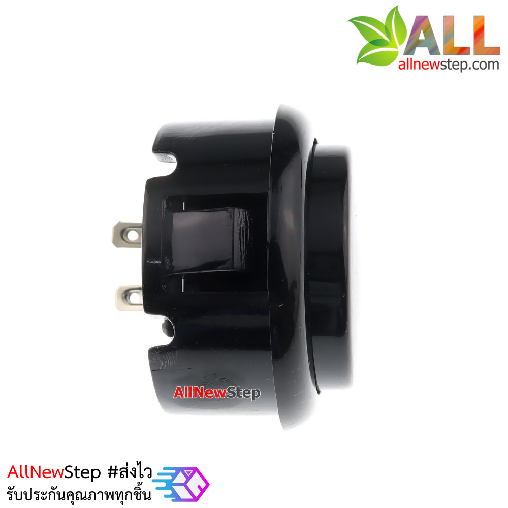 Arcade Push Button สวิตช์ปุ่มกดติดปล่อยดับ สีดำ