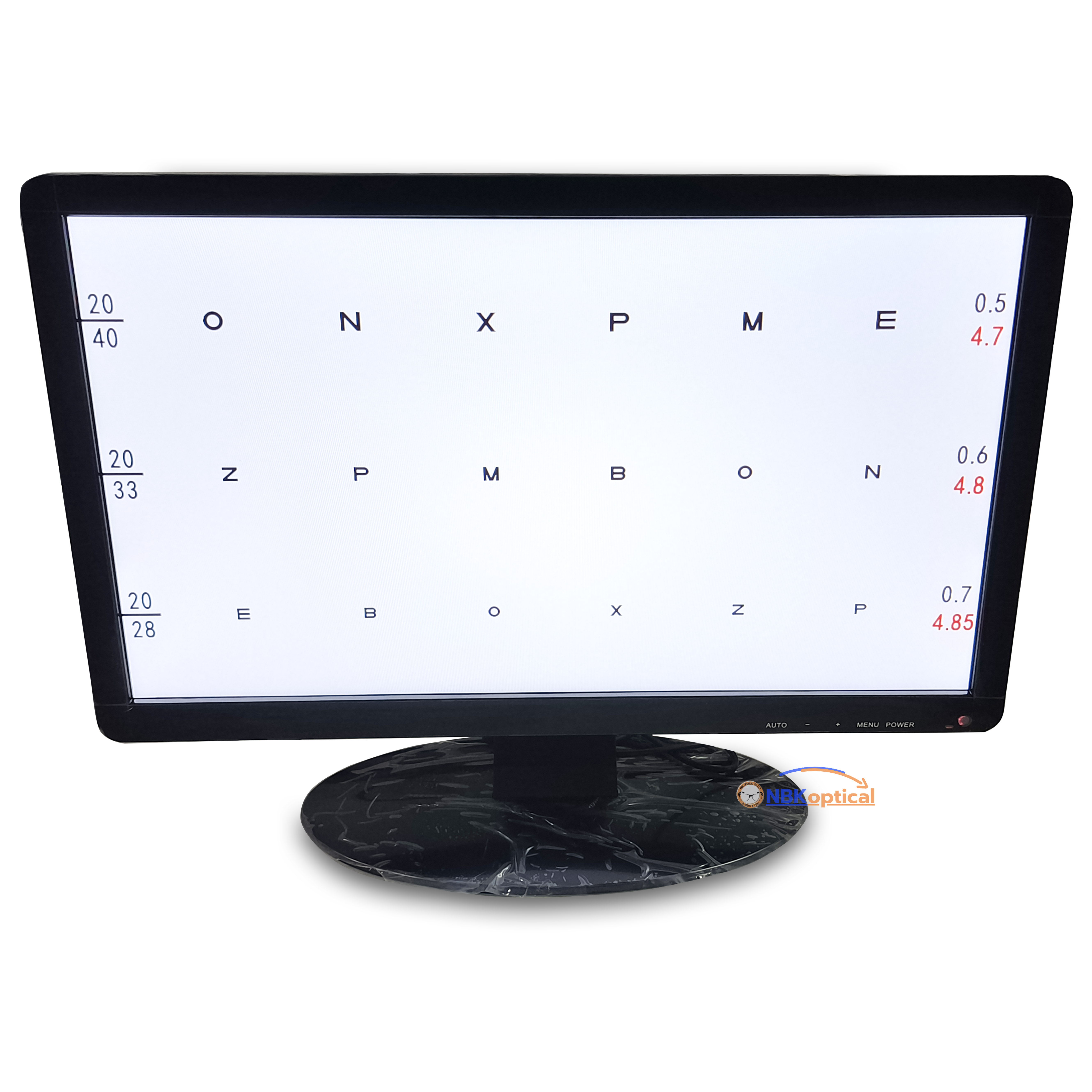 จอ LED Visual Auto Charts 19” จอวัดสายตาระบบดิจิตอล (เวอร์ชั่น2)