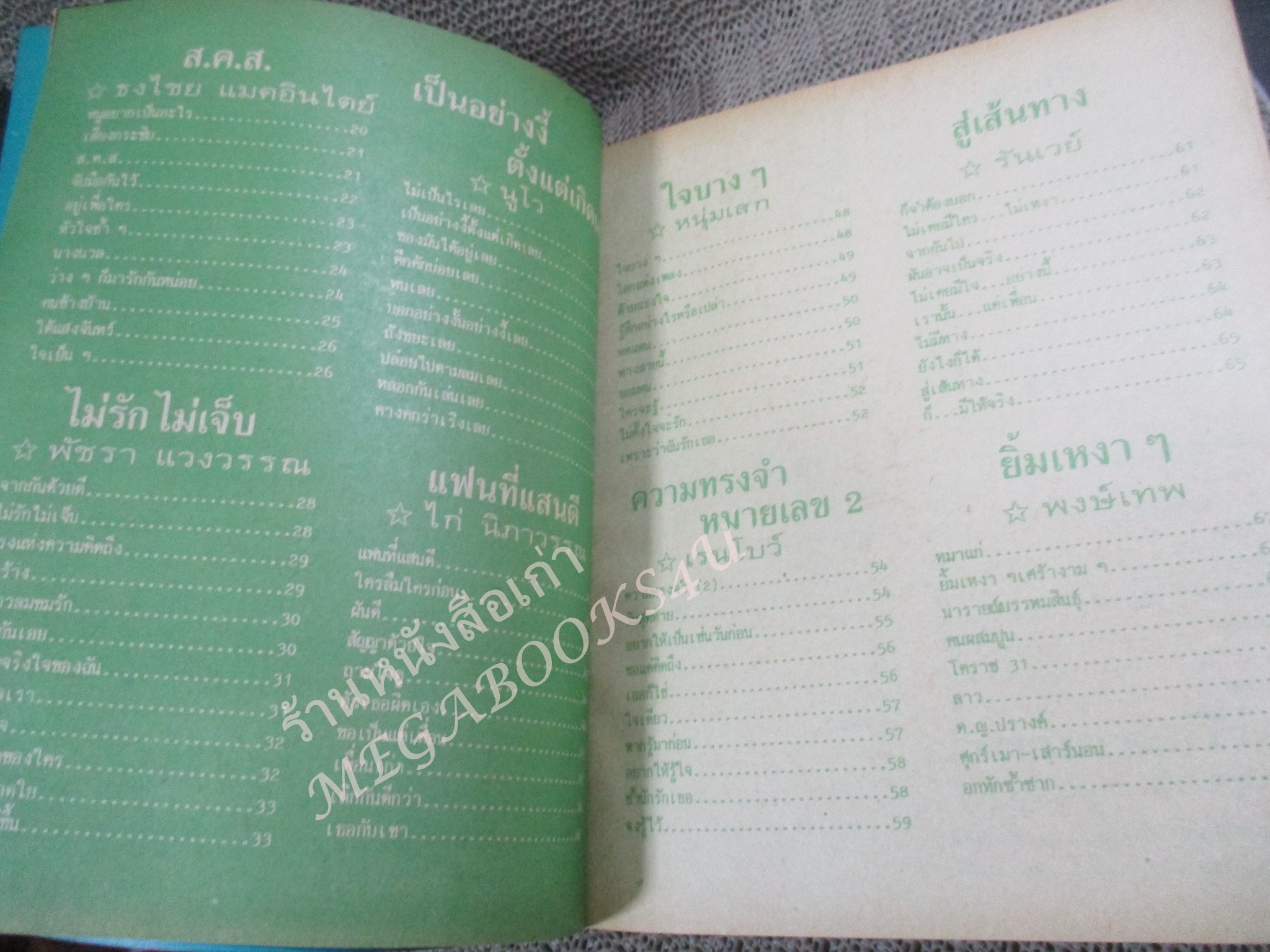 รวมฮิต89 ฉบับที่1 หนังสือเพลงพร้อมคอร์ดกีตาร์ ปี2532