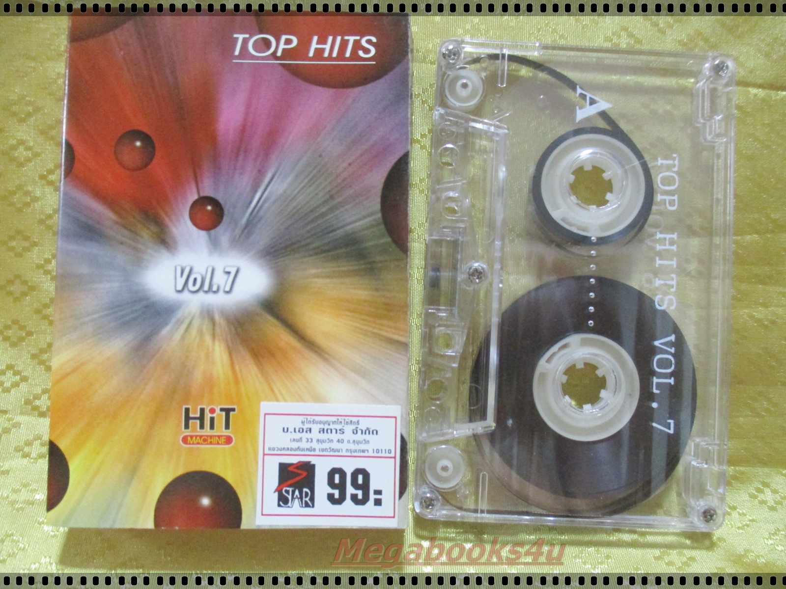 เทปเพลงสากล อัลบั้ม TOP HITS VOL.7