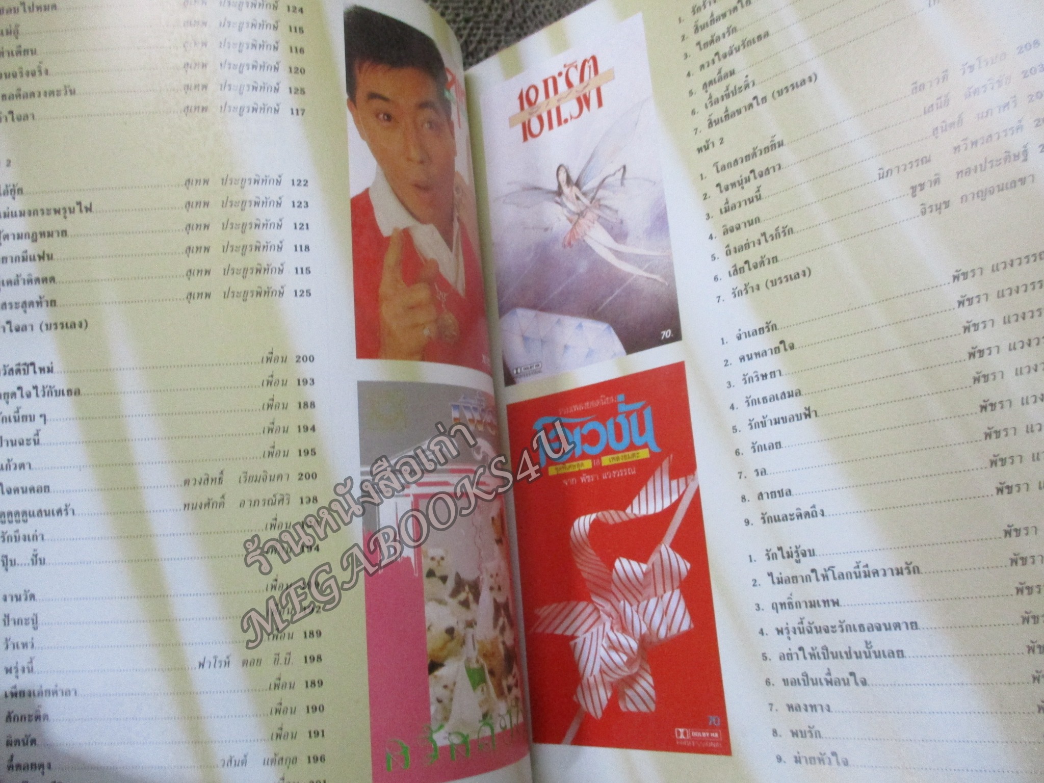 หนังสือเพลงพร้อมคอร์ดกีตาร์ เดอะกีต้าร์ THE GUITAR ฉบับพิเศษ รวมเทปเพลงดัง VOL.04