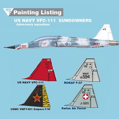 1/32 F-5F Tiger II Two-seat Trainer US Navy VFC-111 & USMC VMFT-401