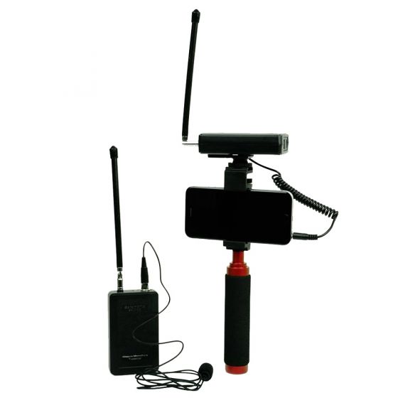 Saramonic SR-BSP1 Aluminum Smartphone Tripod Mount with Stabilizing Handle & Mounting Shoe