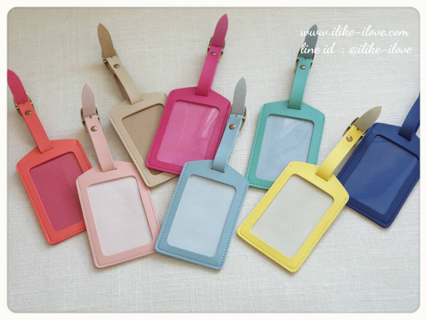 แท็กห้อยกระเป๋าหนัง#805