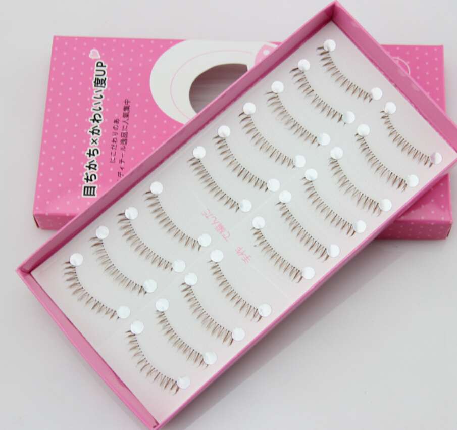 HX-27# ขนตาล่างเอ็นใส(ราคาส่ง) ขั้นต่ำ 15 เเพ็ค คละเเบบได้