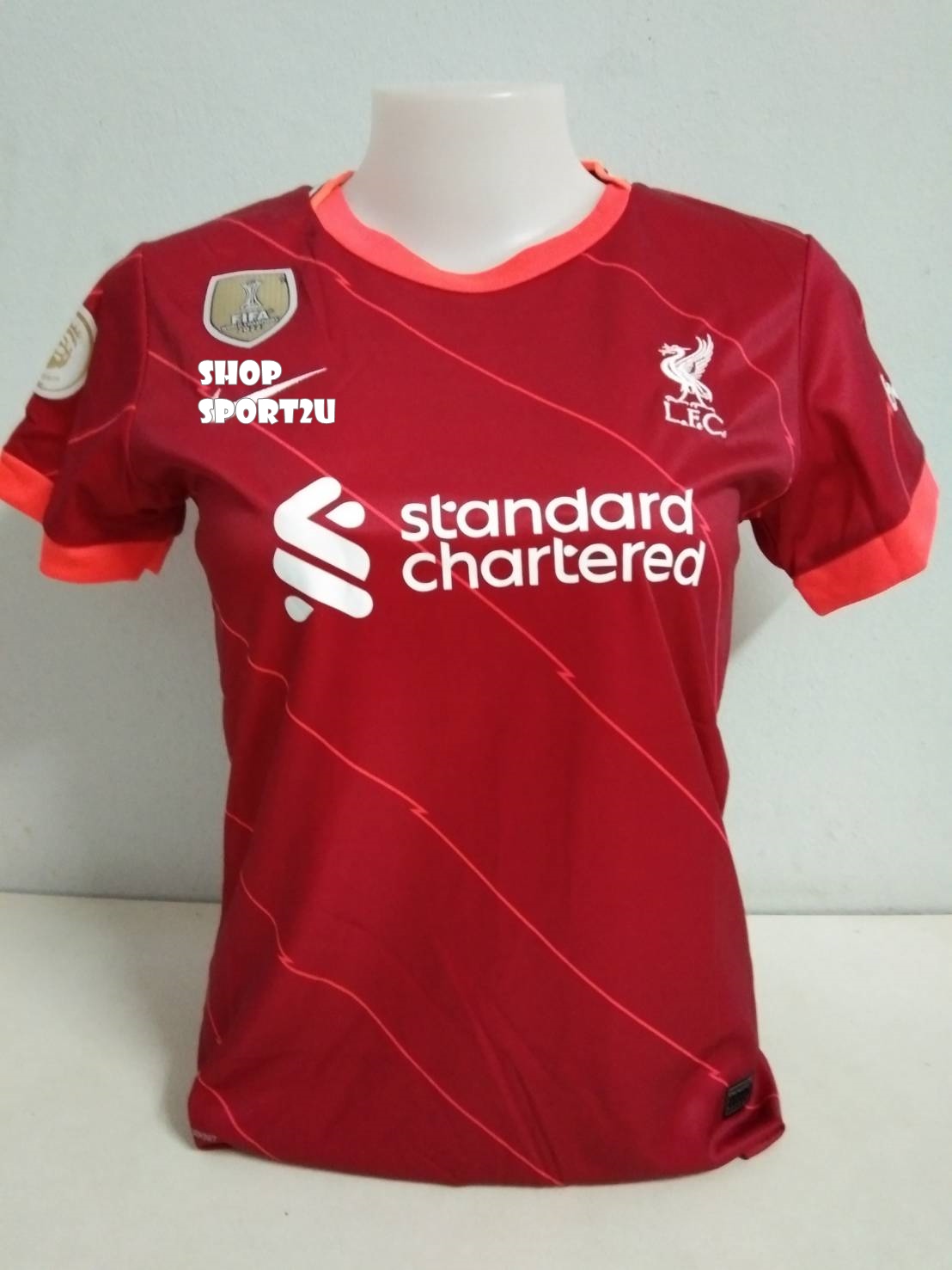 เสื้อบอลหญิงลิเวอร์พูลเกรดAA 2021-2022