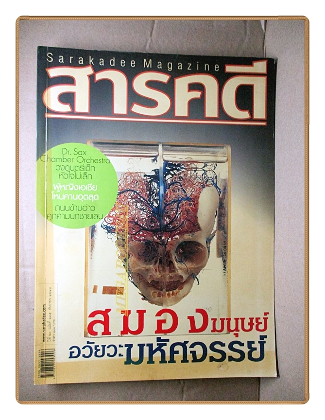 นิตยสารสารคดี ฉบับที่235 ปีที่20 2547 สมอง ออร์เคสตร้าเด็ก ดูนกในพม่า สภาพดี