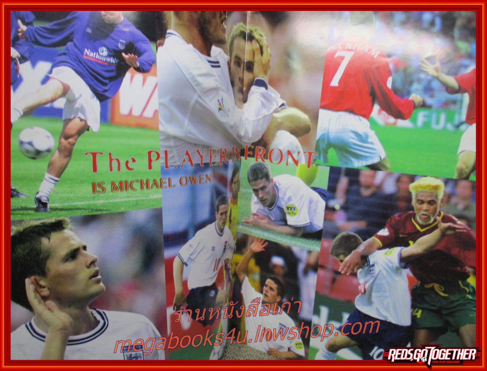 นิตยสารลิเวอร์พูลรายเดือน ฉบับที่63 ปี2543 มีโปสเตอร์ขนาดใหญ่