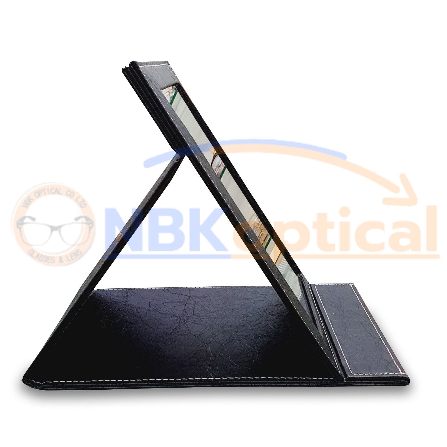 กระจกร้านแว่นตาแบบพับเก็บสะดวก ตั้งโต๊ะสวยงาม