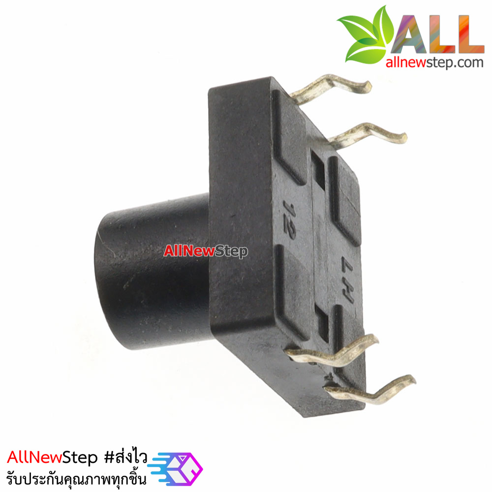 สวิตช์ กดติดปล่อยดับ ขนาด 12x12x6 mm Tact Switch 12X12x6 mm จำนวน 5 ชิ้น