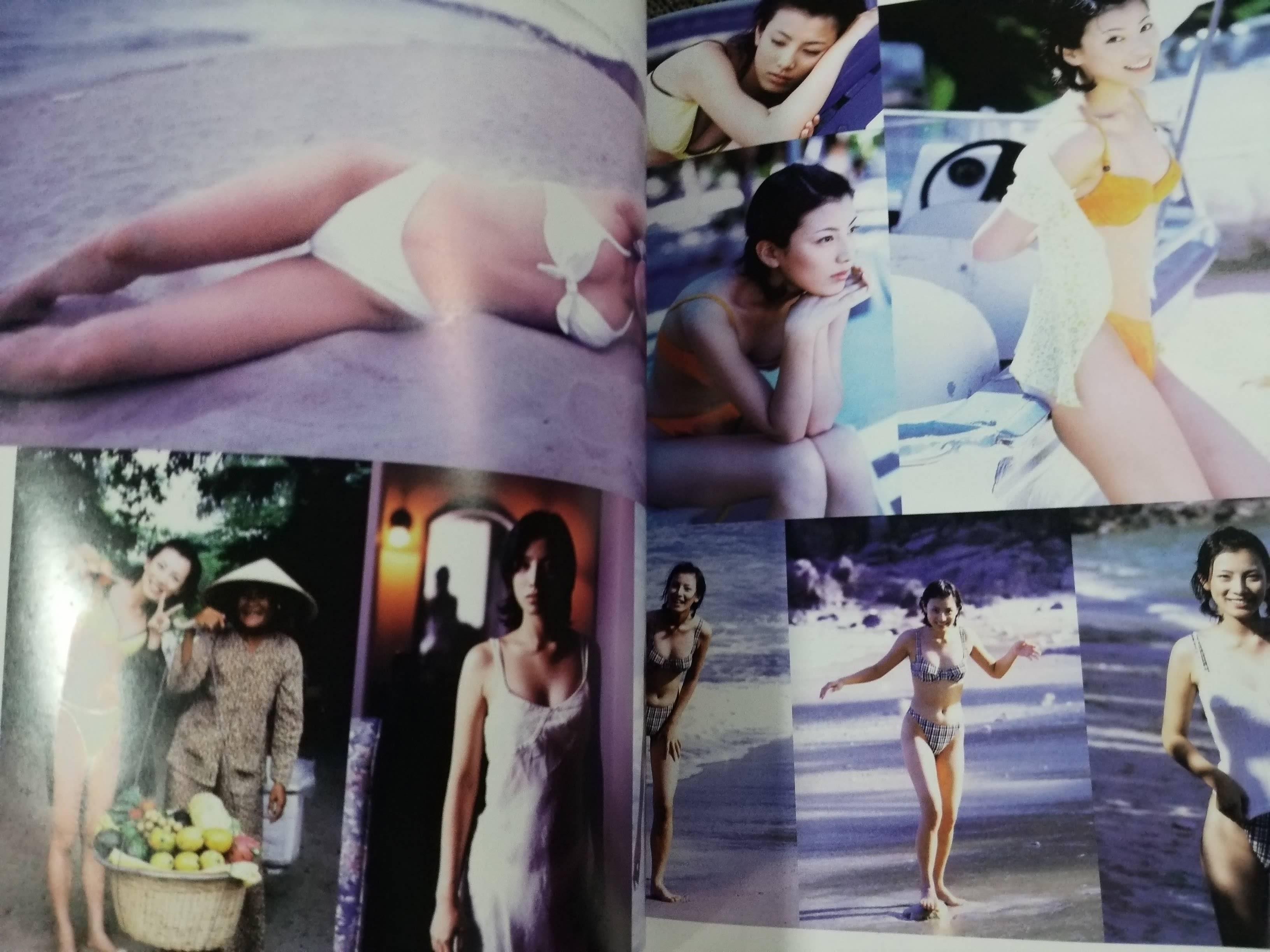 100 sexy stars japan นางแบบชุดว่ายน้ำ / ตำหนิ ปกหลังมีรอยถลอก เปิดได้ตามปกติ