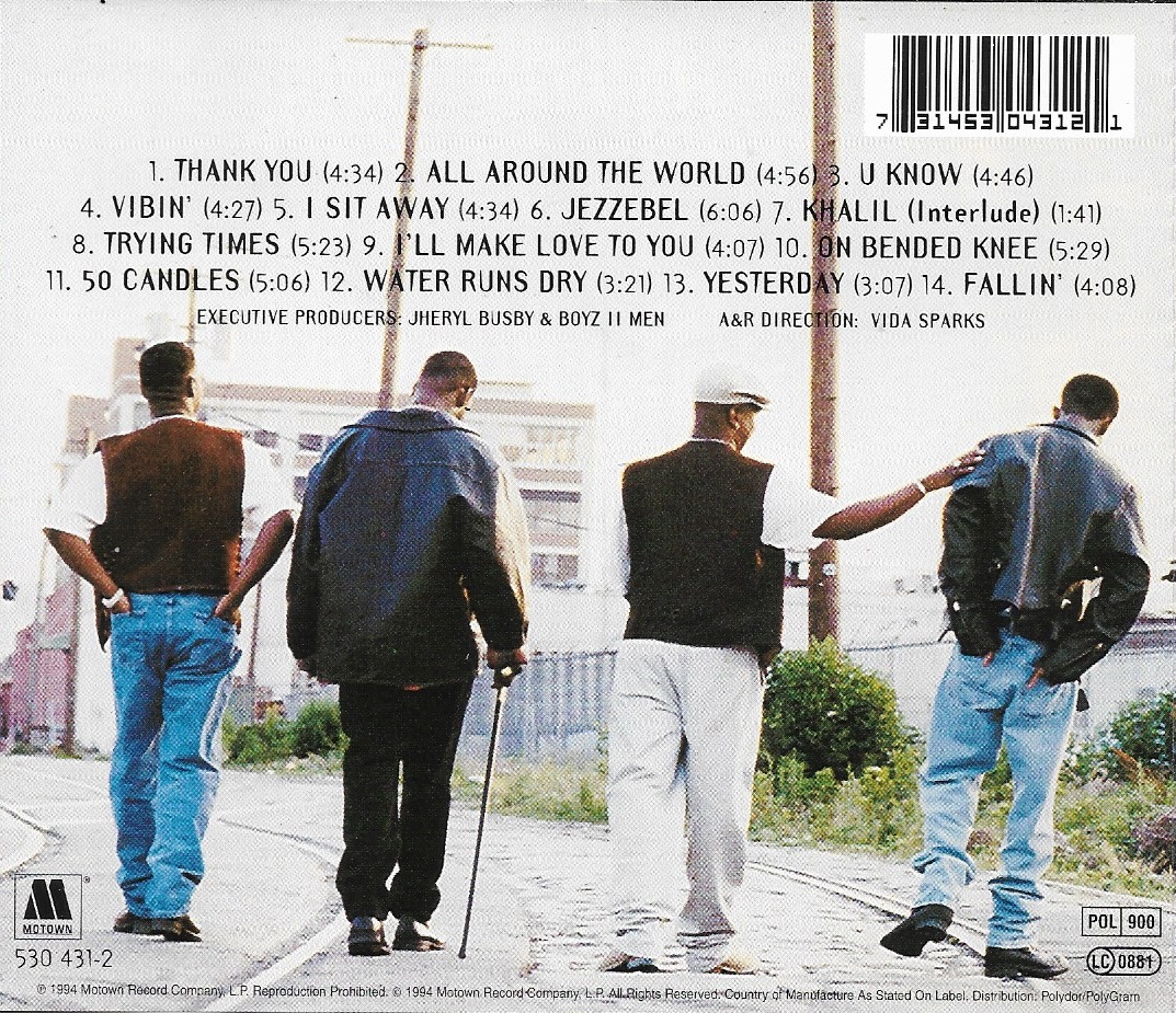 Used CD,Boyz II Men - II (B)(1994)