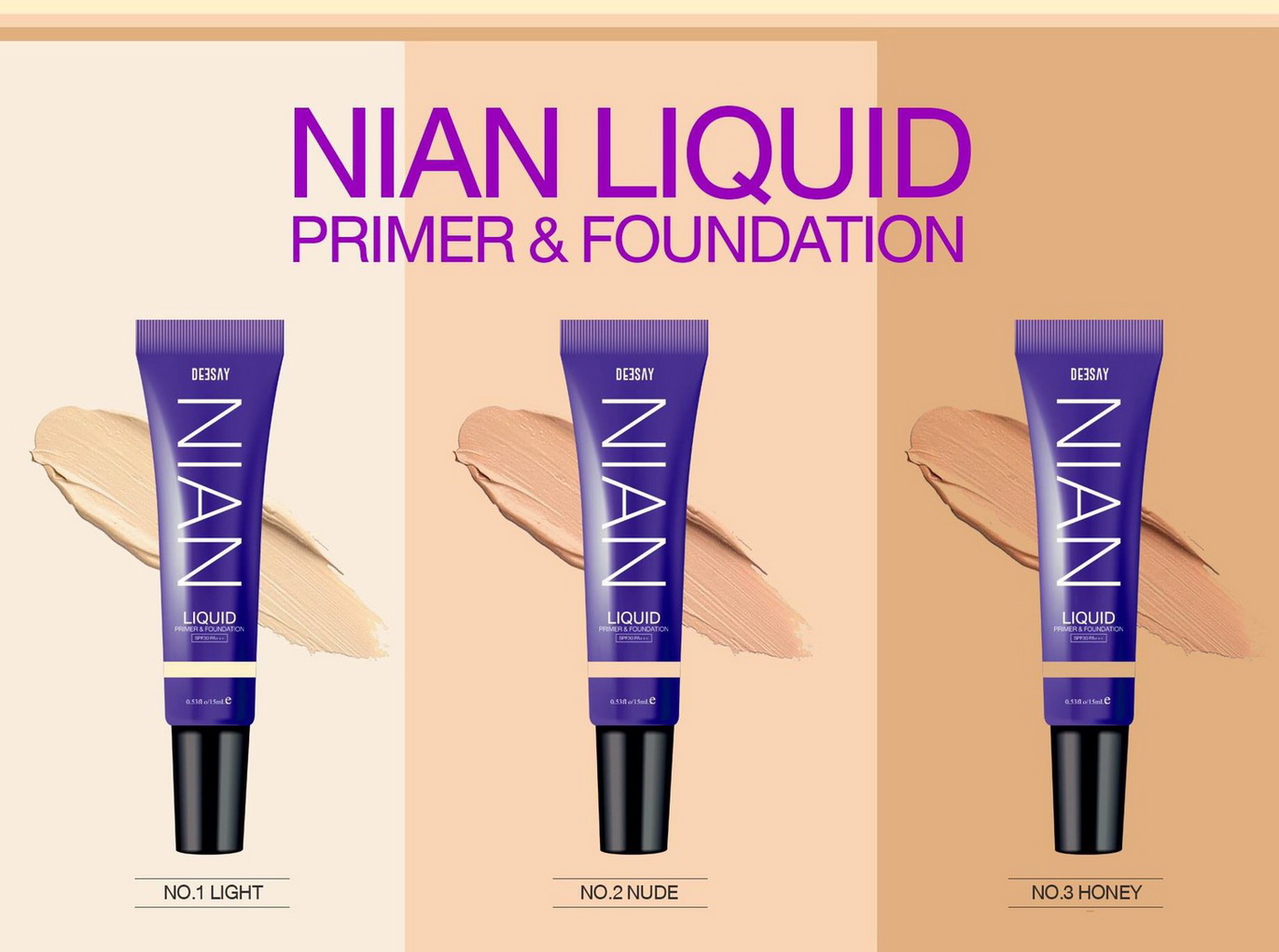 รองพื้นดีเซย์ Deesay NIAN Liquid & Foundation SPF30 PA+++ ราคาถูก ฟรีของแถมทุกรายการ