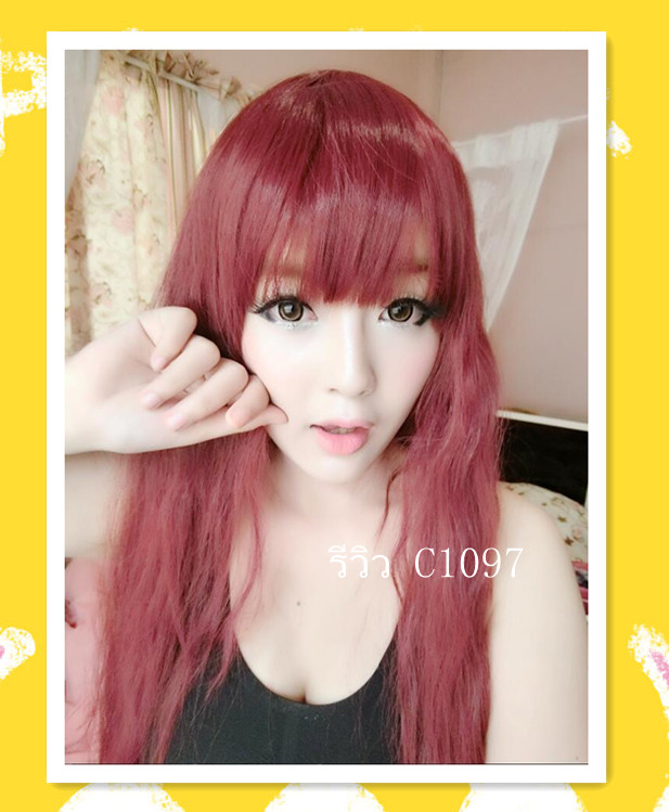 C1097 วิกผมดัดลอนหยิกฟู