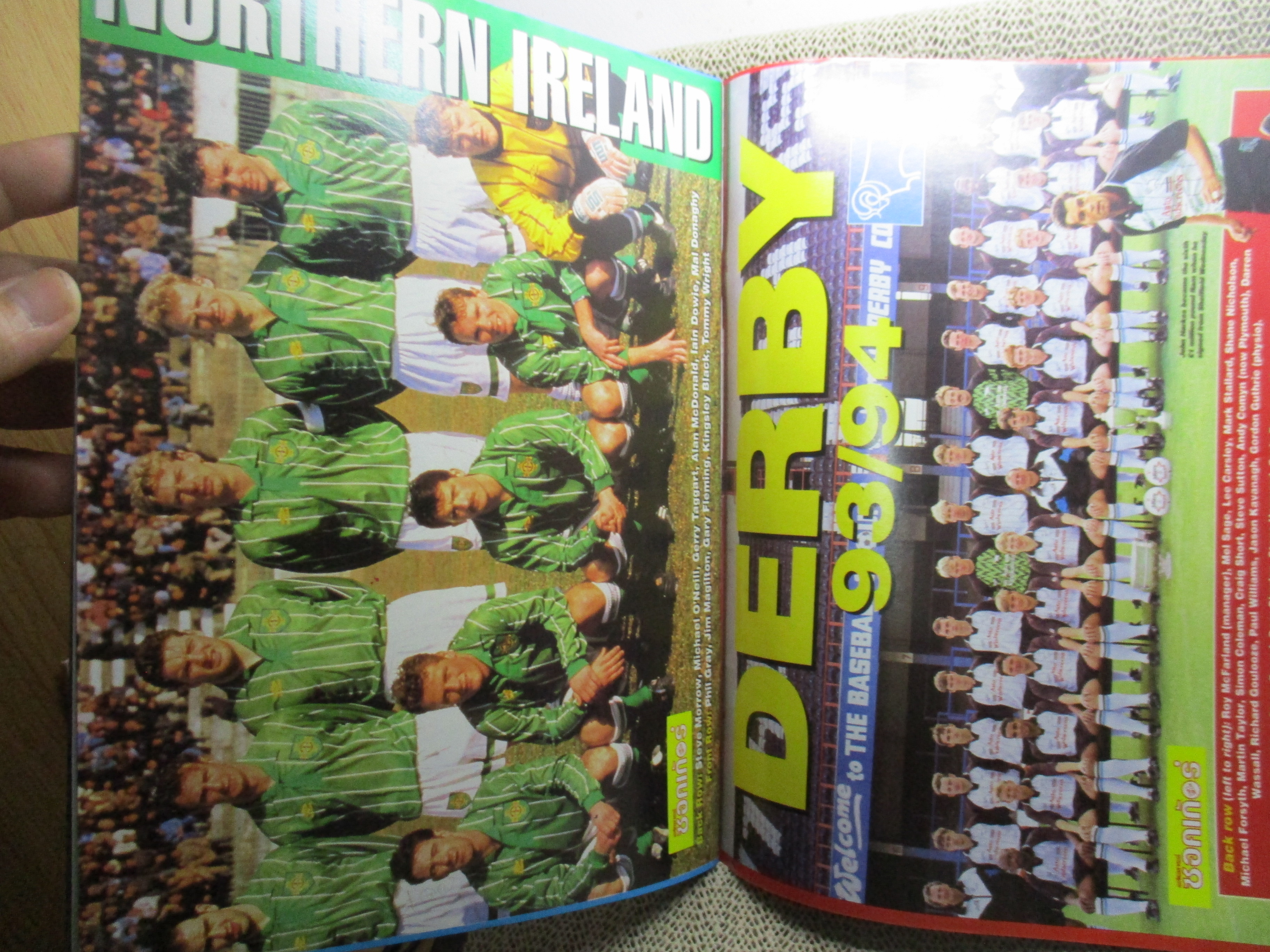 สตาร์ซอคเกอร์ ฉบับที่0838 ปี2536 / ลี แชปแมน / ทีมชาติไอร์แลนด์