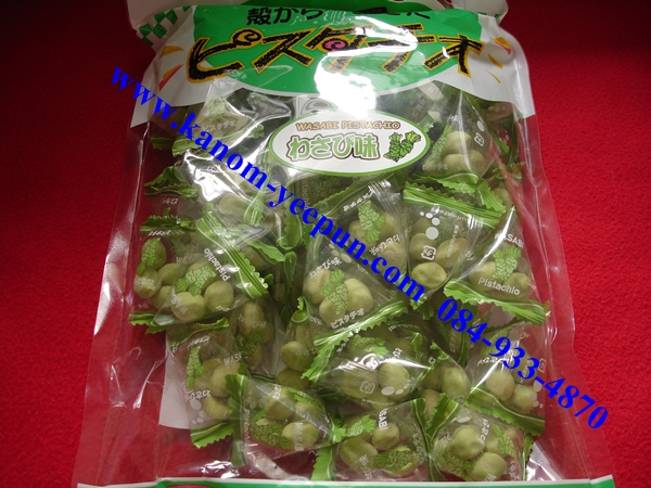 Pistachio Wasabi ถั่วพิสตาชิโอรสวาซาบิ