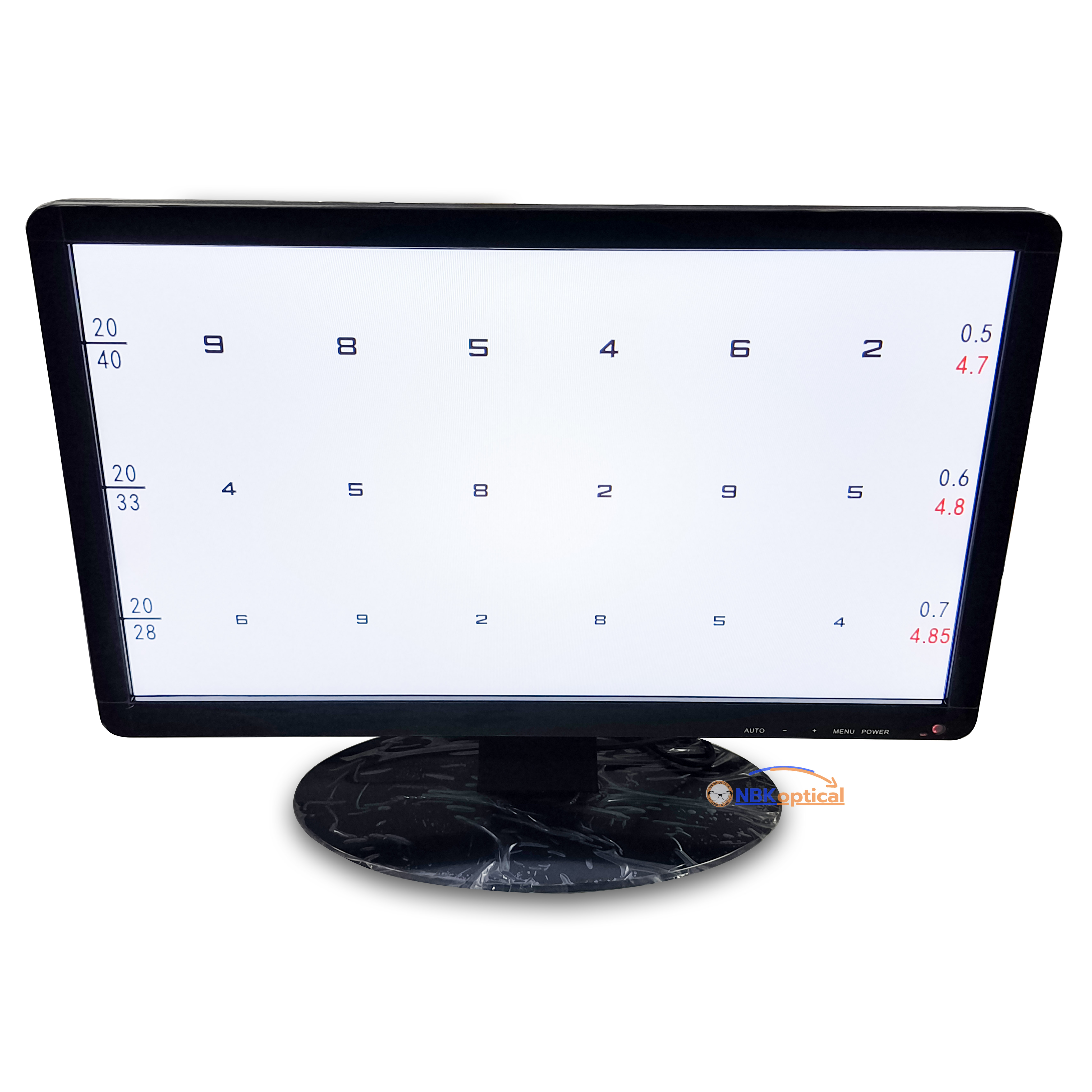 จอ LED Visual Auto Charts 19” จอวัดสายตาระบบดิจิตอล (เวอร์ชั่น2)